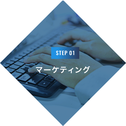 STEP 01 マーケティング