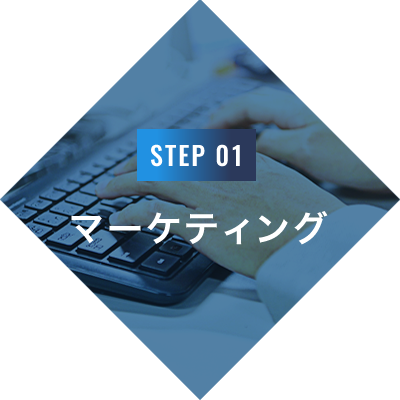 STEP 01 マーケティング